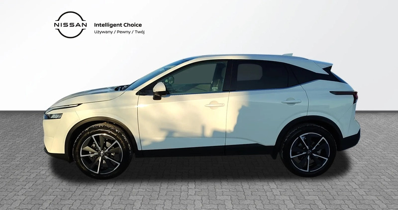 Nissan Qashqai cena 125990 przebieg: 14501, rok produkcji 2023 z Pieniężno małe 191